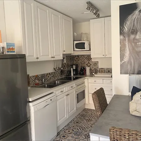 4 P Avec Grande Terrasse, Piscine, Parking Dans Tropez Centre Apartment